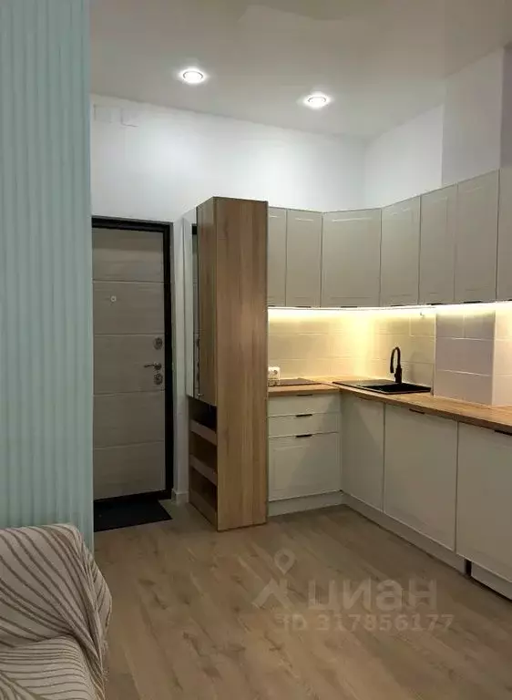 Студия Краснодарский край, Сочи ул. Чекменева, 11/5 (22.0 м) - Фото 1