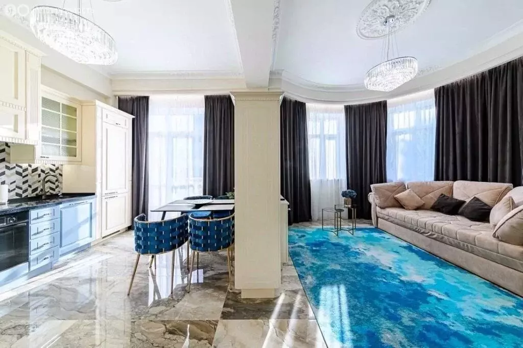 3-комнатная квартира: Сочи, Виноградная улица, 2/3А (80 м) - Фото 1