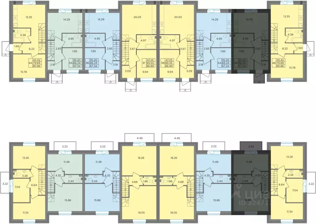 Таунхаус, 67.2 м - Фото 1