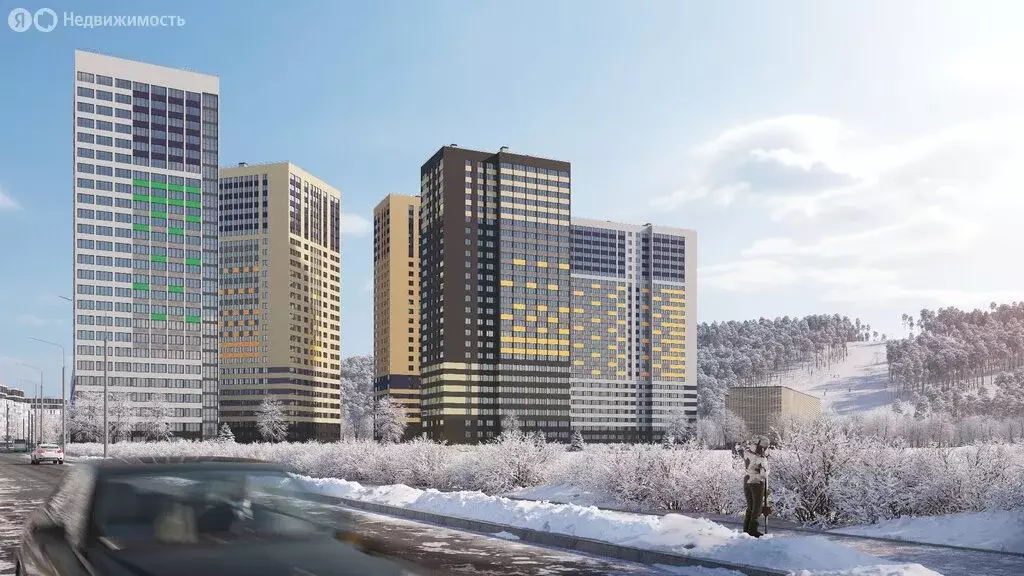 1-комнатная квартира: Екатеринбург, улица Новостроя, 9 (37.9 м) - Фото 2