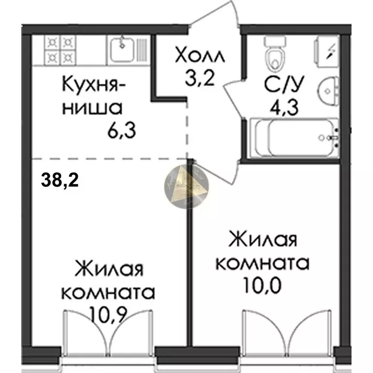 1-комнатная квартира: Санкт-Петербург, набережная Обводного канала, ... - Фото 1