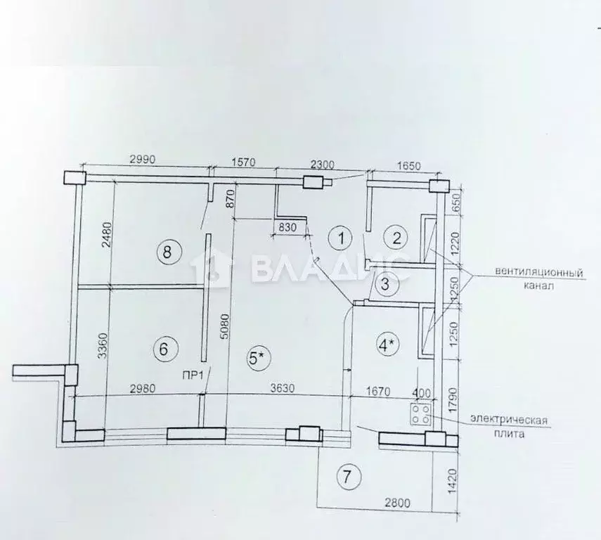 2-к кв. Башкортостан, Стерлитамак ул. Артема, 70 (48.9 м) - Фото 2
