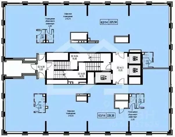 Помещение свободного назначения в Москва ул. Академика Челомея, 7 (226 ... - Фото 2