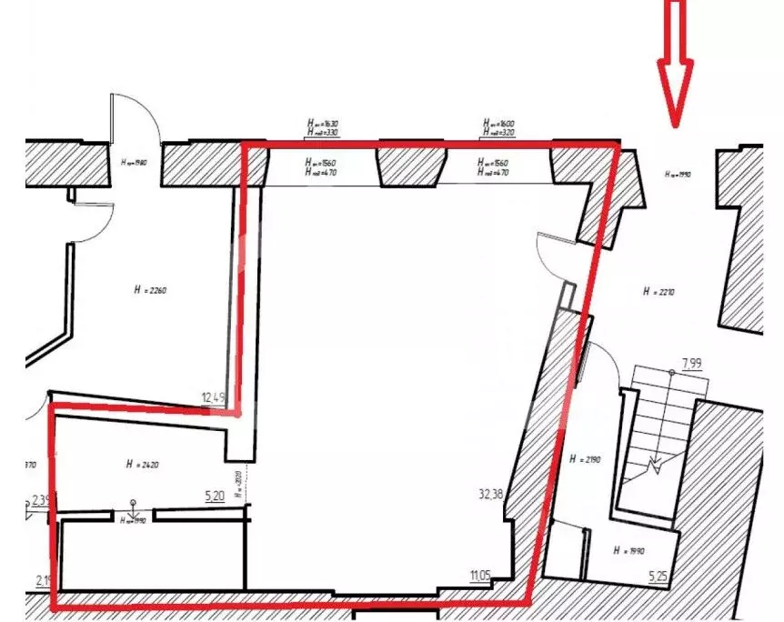 Помещение свободного назначения в Москва ул. Фридриха Энгельса, 25С3 ... - Фото 2