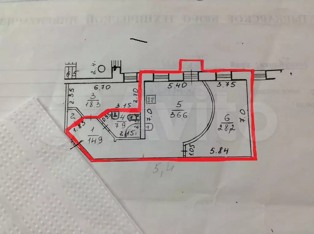 2-к. квартира, 87 м, 6/9 эт. - Фото 0