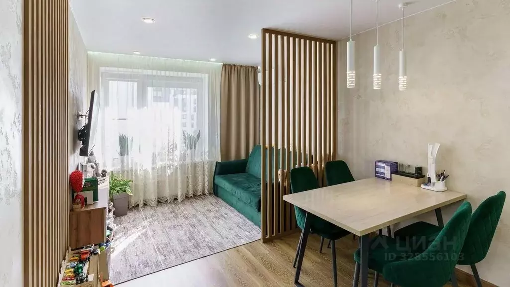 1-к кв. Тюменская область, Тюмень ул. Николая Ростовцева, 24 (41.2 м) - Фото 1