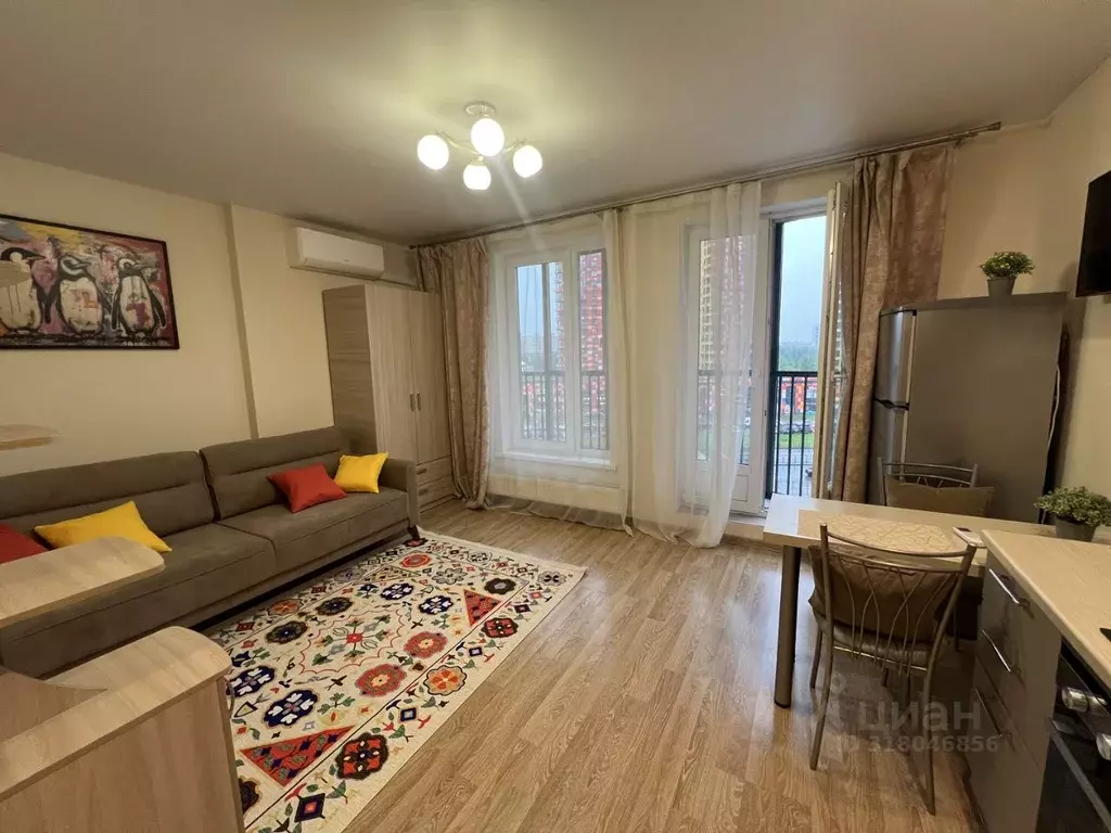Студия Санкт-Петербург Комендантский просп., 55к1 (26.0 м) - Фото 1