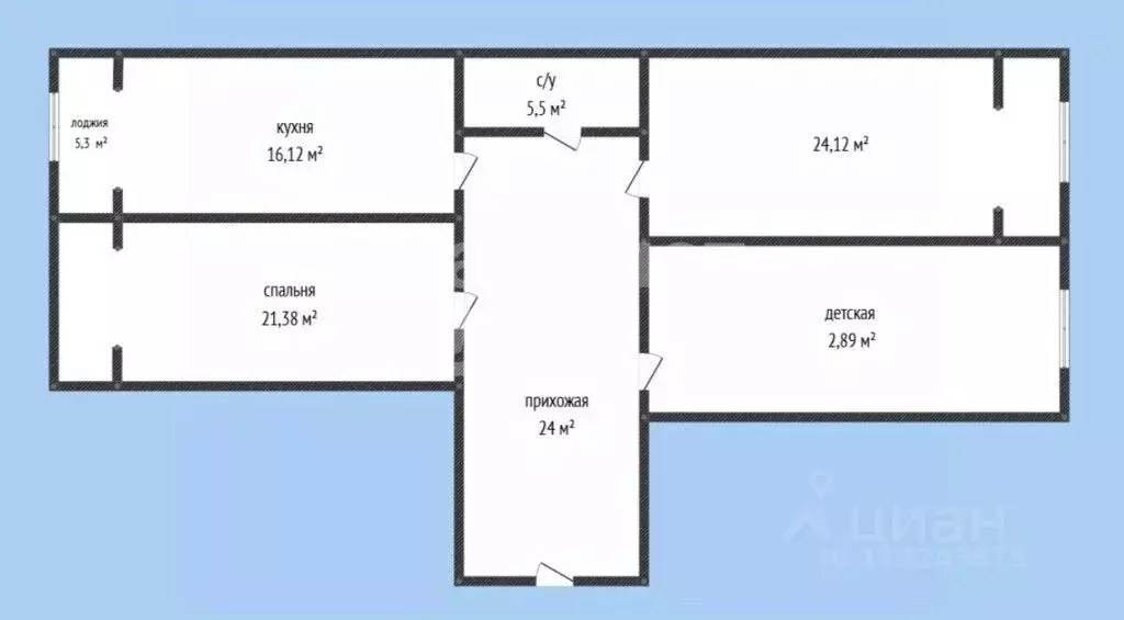 3-к кв. Дагестан, Каспийск ул. Ленина, 54А (124.0 м) - Фото 2