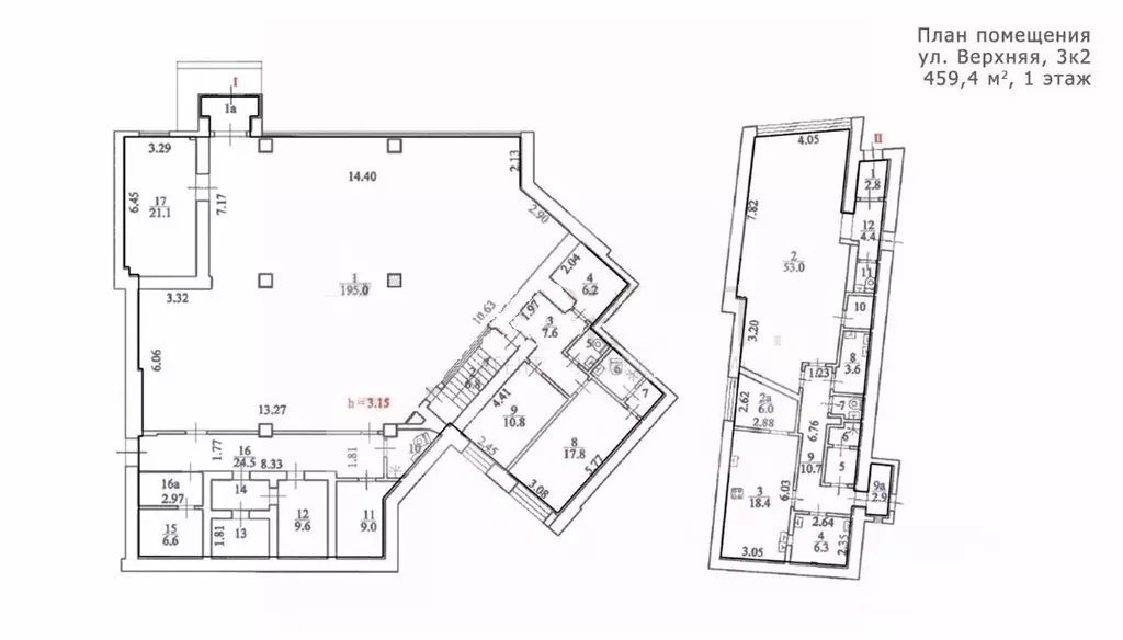 Помещение свободного назначения в Москва Верхняя ул., 3К2 (459 м) - Фото 2