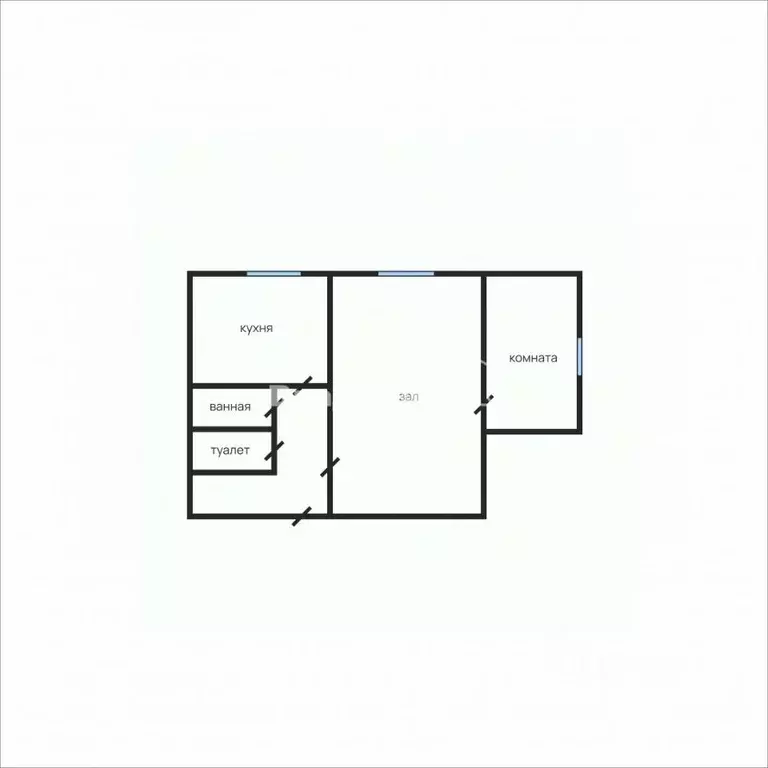 2-к кв. Приморский край, Партизанск Ленинская ул., 38 (35.4 м) - Фото 2