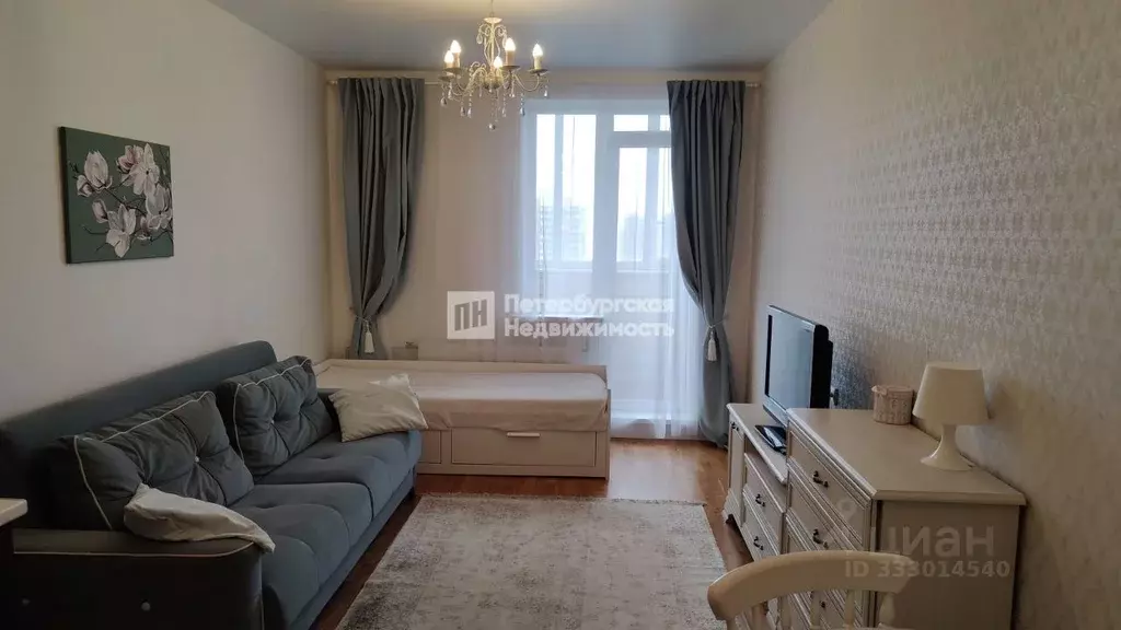 Студия Санкт-Петербург Ленинский просп., 72к3 (29.3 м) - Фото 1