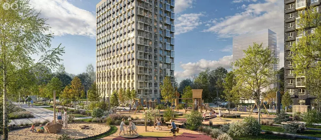 3-комнатная квартира: деревня Утечино, Небесная улица, 1 (85.1 м) - Фото 1