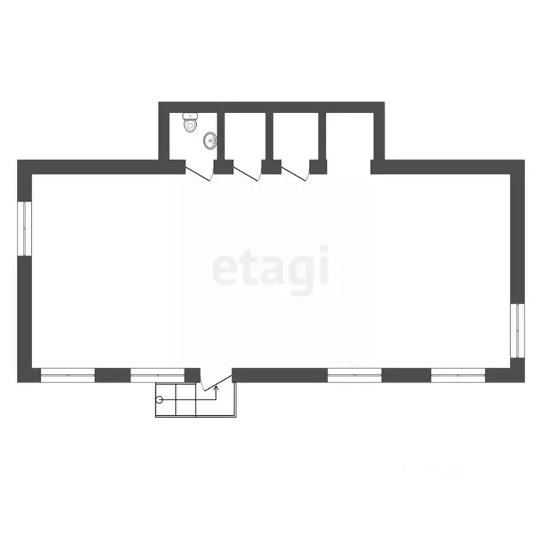 Офис в Мордовия, Саранск ул. Александра Невского, 55Б (1260 м) - Фото 1