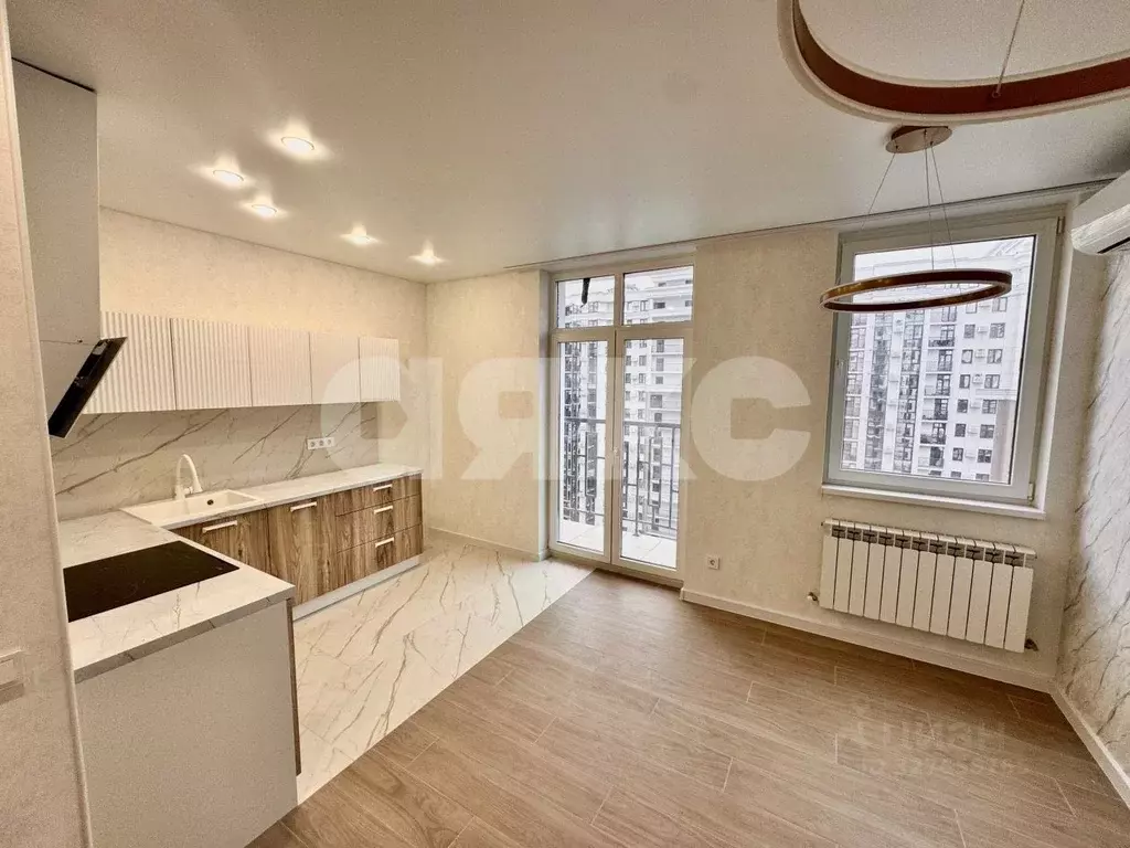 2-к кв. Краснодарский край, Сочи Завокзальный мкр, пер. Трунова, 6к7 ... - Фото 1