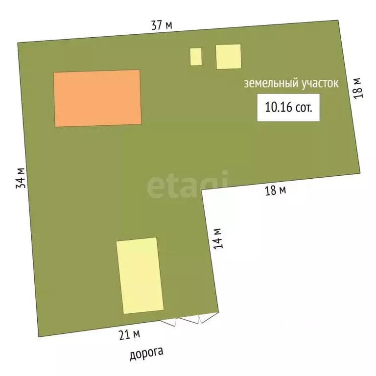 Дом в Оренбургская область, Сакмарский район, с. Архиповка Луговая ... - Фото 2