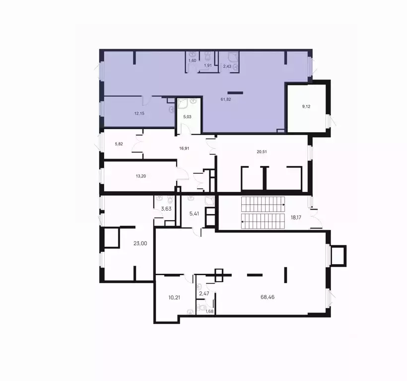 Помещение свободного назначения в Санкт-Петербург пос. Шушары, просп. ... - Фото 2