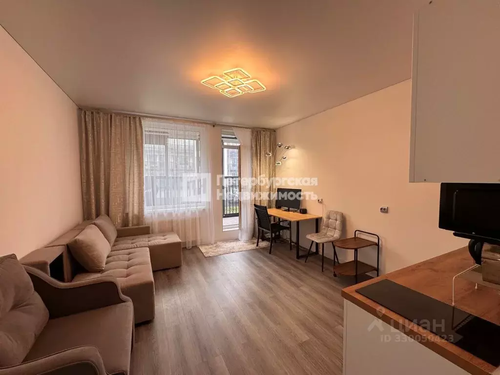 Студия Санкт-Петербург просп. Ветеранов, 198 (24.9 м) - Фото 1