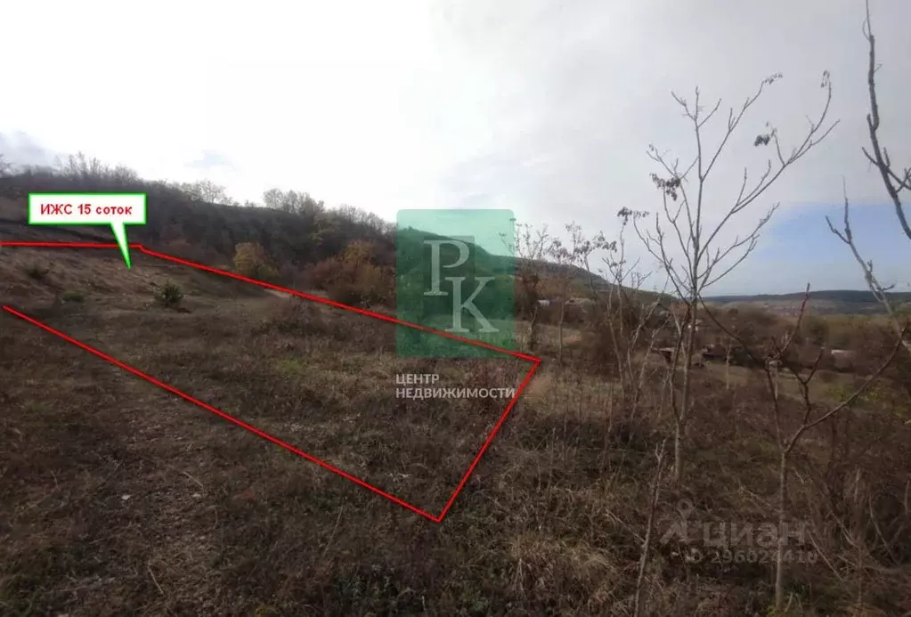 Участок в Севастополь с. Верхнесадовое,  (15.0 сот.) - Фото 2