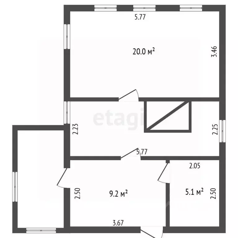 Дом в Ярославская область, Рыбинский муниципальный округ, пос. Шашково ... - Фото 2