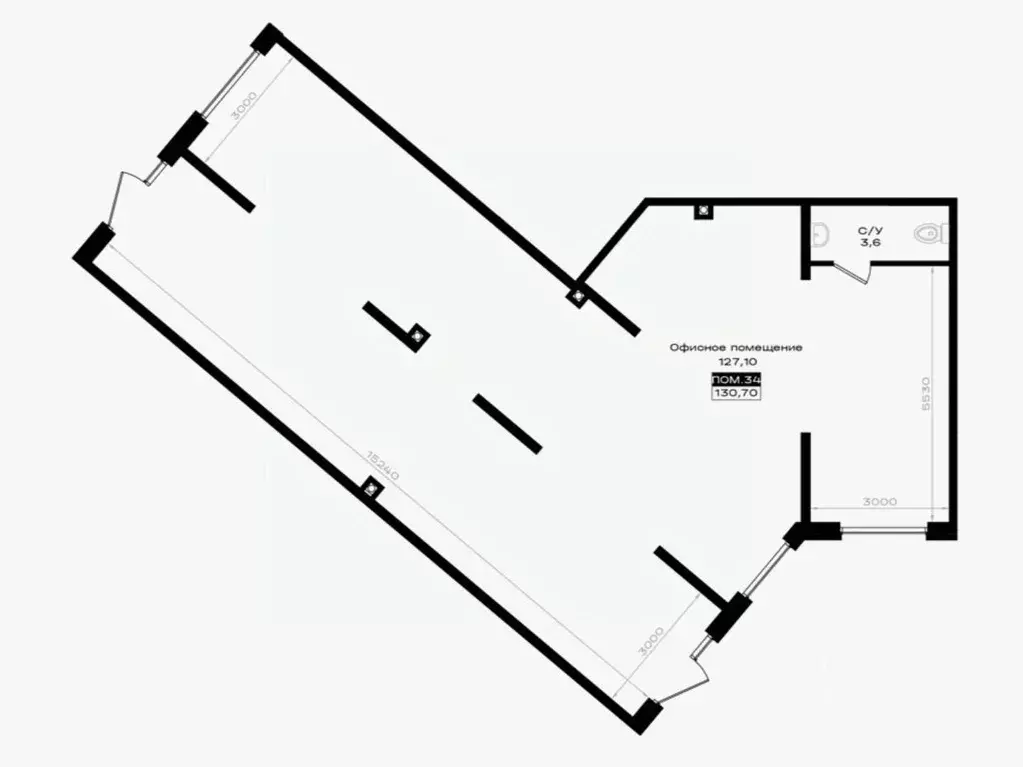 Помещение свободного назначения в Ростовская область, Аксай ул. ... - Фото 1