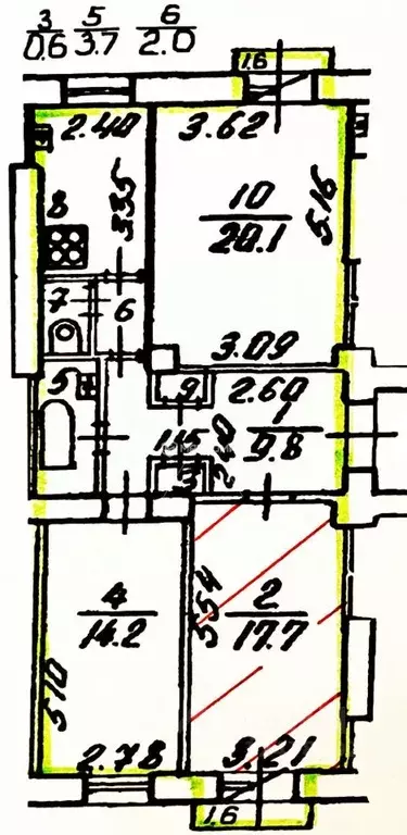 Комната Санкт-Петербург Промышленная ул., 36 (17.7 м) - Фото 1