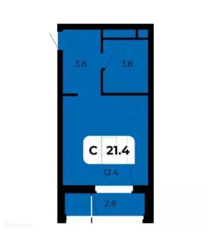 Продаётся 1-к квартира, 22 м - Фото 1