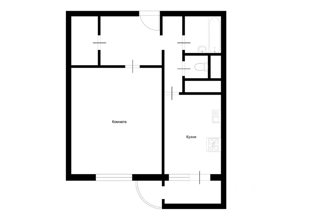 1-к кв. Москва Велозаводская ул., 2К3 (51.0 м) - Фото 2