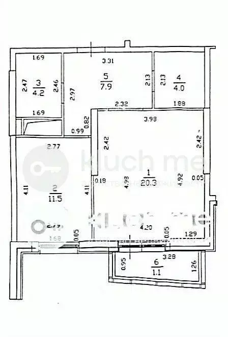 1-к кв. Татарстан, Казань Чистопольская ул., 86/10 (47.9 м) - Фото 1