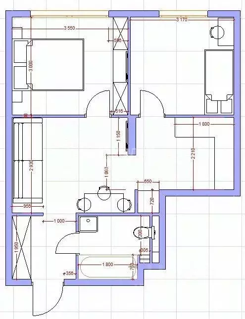 3-к кв. Кемеровская область, Кемерово ул. Дружбы, 28/2 (48.0 м) - Фото 1