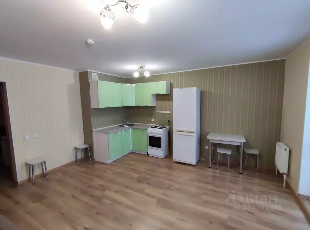 Студия Башкортостан, Уфа Дема жилрайон, Экогород Яркий мкр, ул. ... - Фото 1