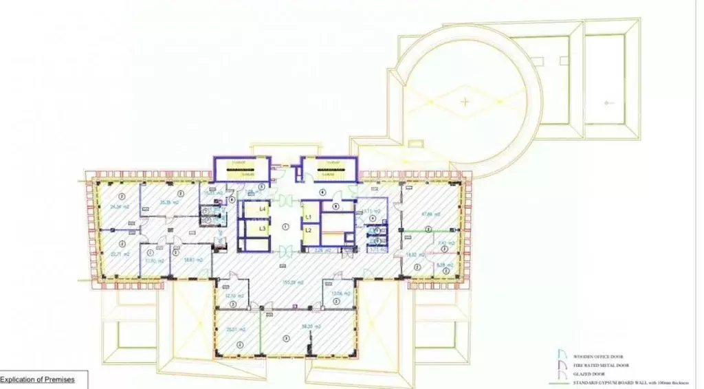 Офис в Москва Долгоруковская ул., 7 (583 м) - Фото 2