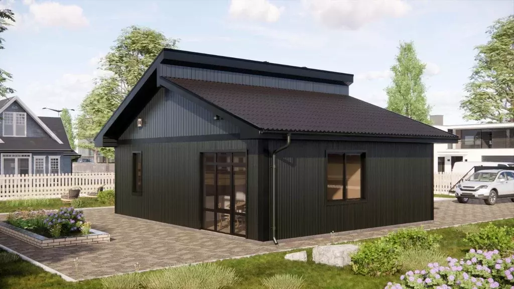 Дом в Ленинградская область, Всеволожский район, Щегловское с/пос  (70 ... - Фото 1