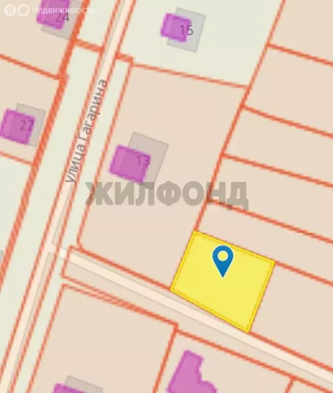 Участок в Прокудское, улица Гагарина (4.29 м) - Фото 0