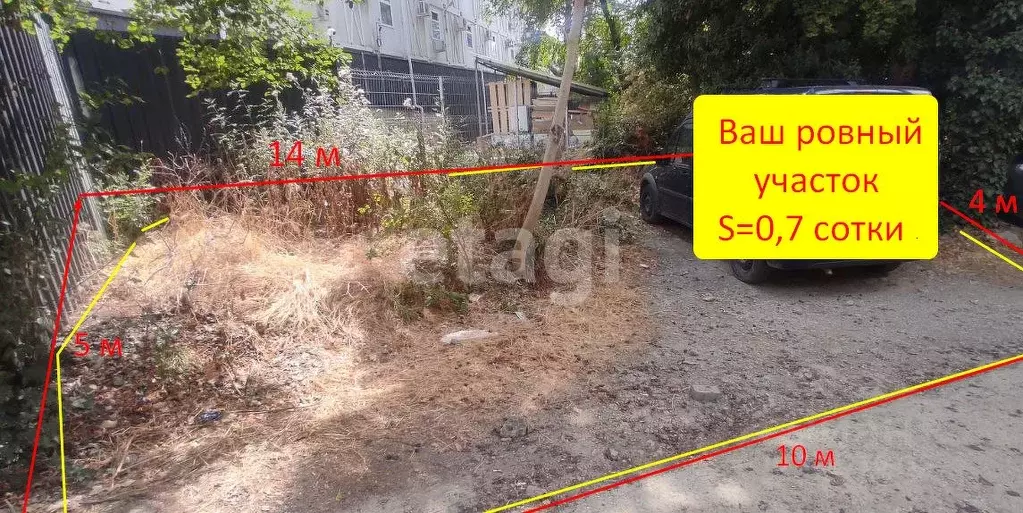 Участок в Крым, Ялта муниципальный округ, Массандра пгт  (0.7 сот.) - Фото 1