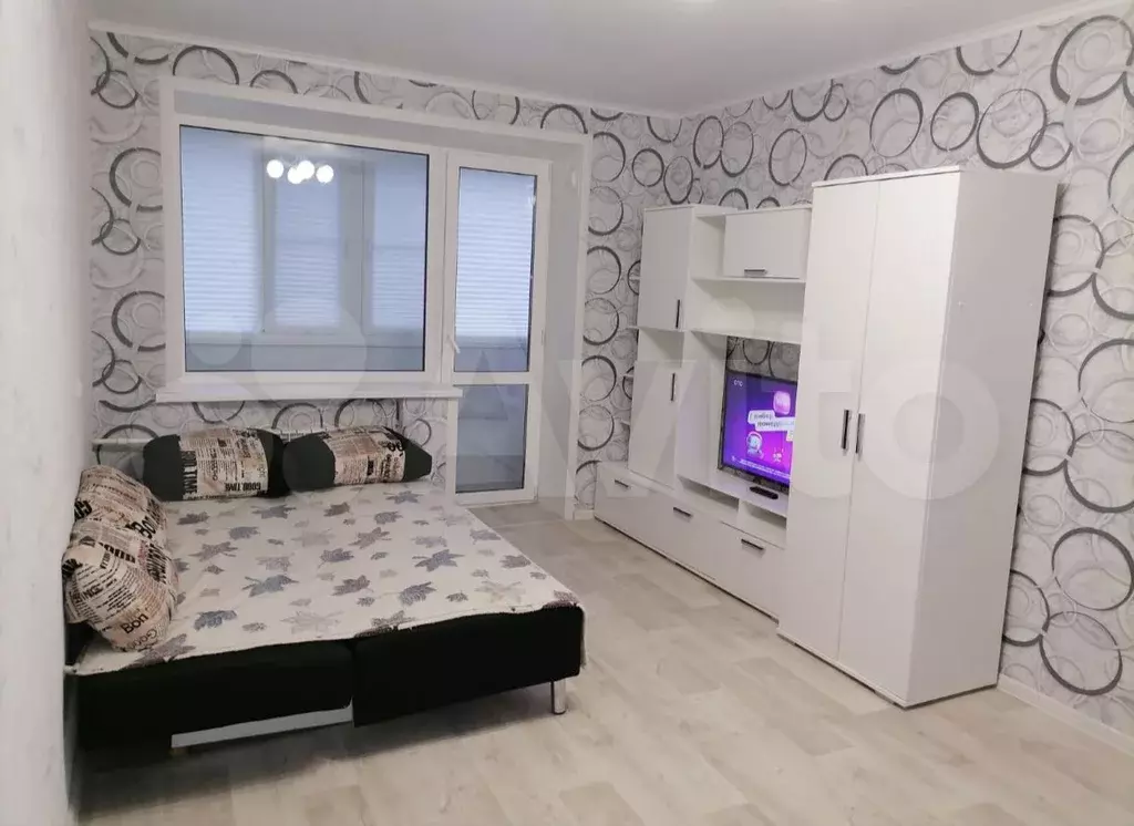 1-к. квартира, 30 м, 5/5 эт. - Фото 1