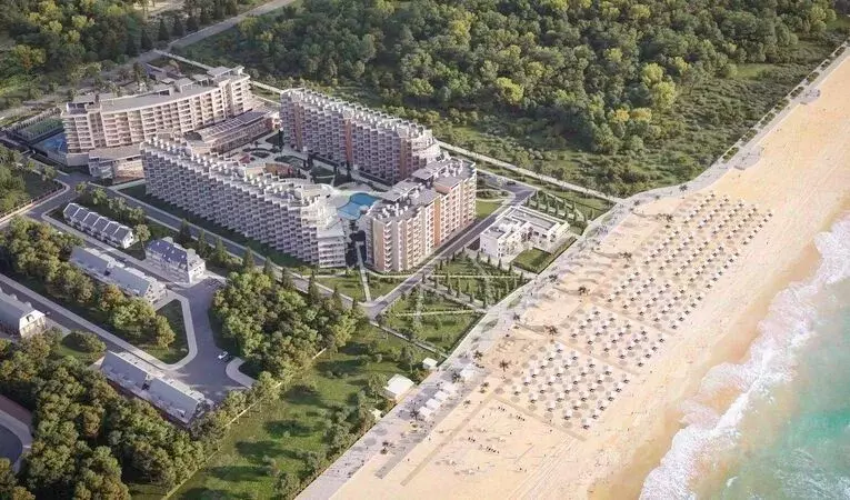 Студия Крым, Саки Апартаментов Тамерун комплекс,  (37.1 м) - Фото 2