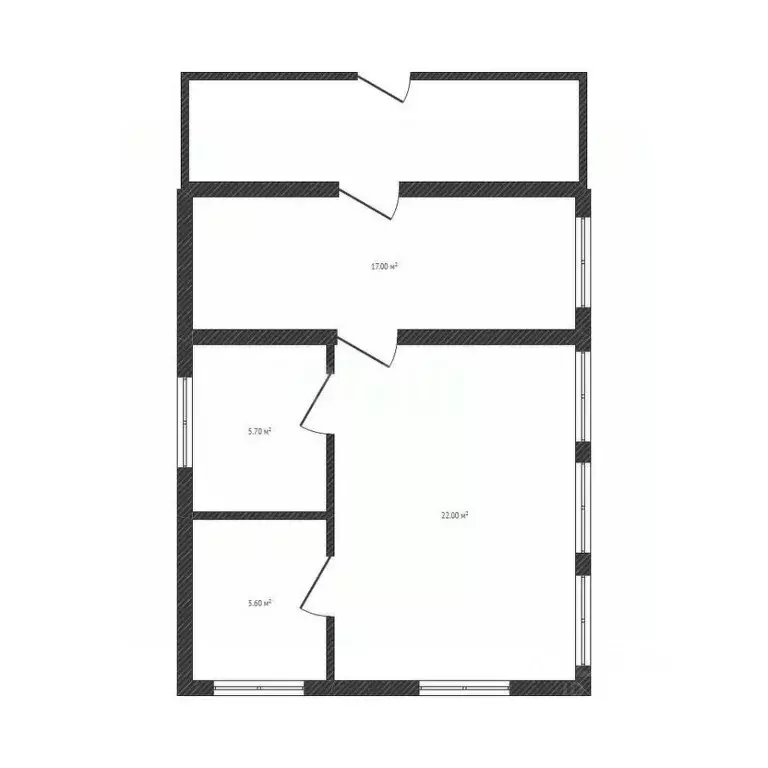 Дом в Брянская область, Жуковка Сельская ул. (67 м) - Фото 0