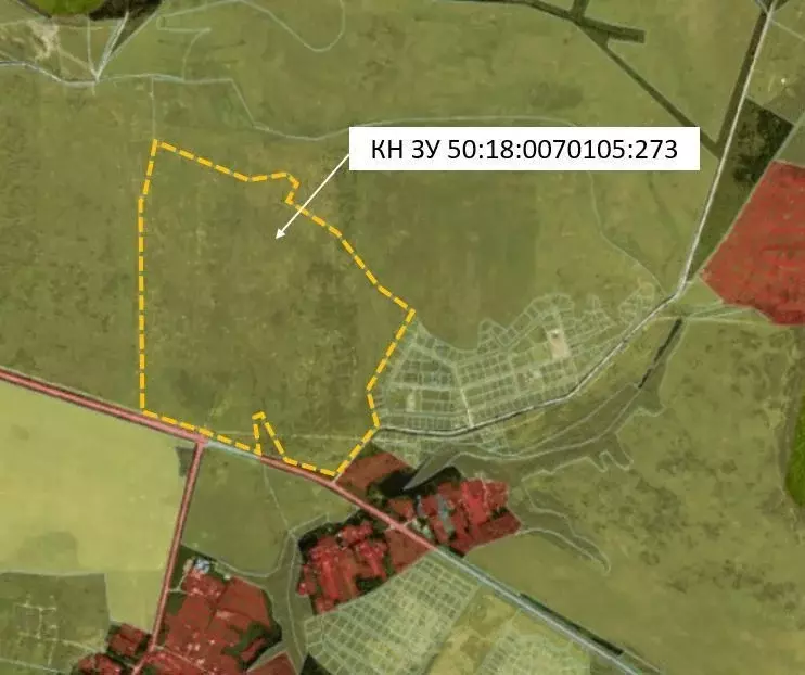 Участок в Московская область, Можайский муниципальный округ, д. ... - Фото 2