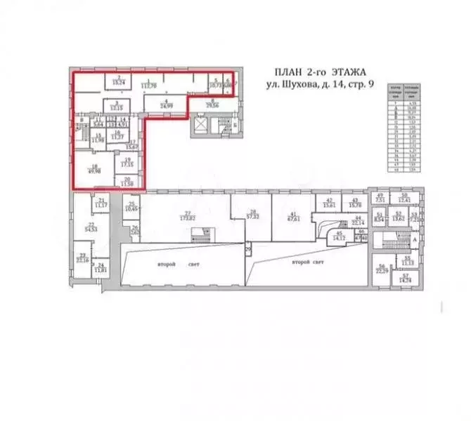 Аренда офиса 314 м2 м. Шаболовская в юао в - Фото 0