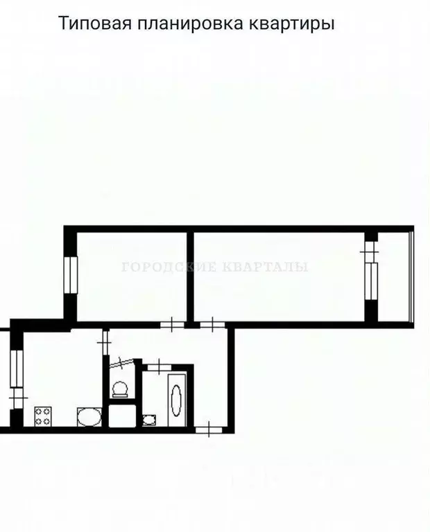 2-к кв. Московская область, Химки Молодежная ул., 50 (60.0 м) - Фото 2