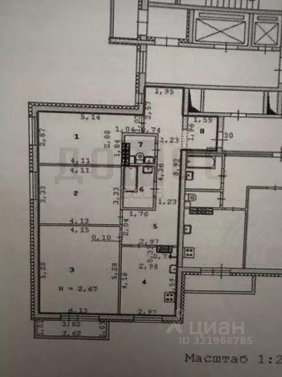 3-к кв. Свердловская область, Екатеринбург ул. Совхозная, 2 (85.5 м) - Фото 1