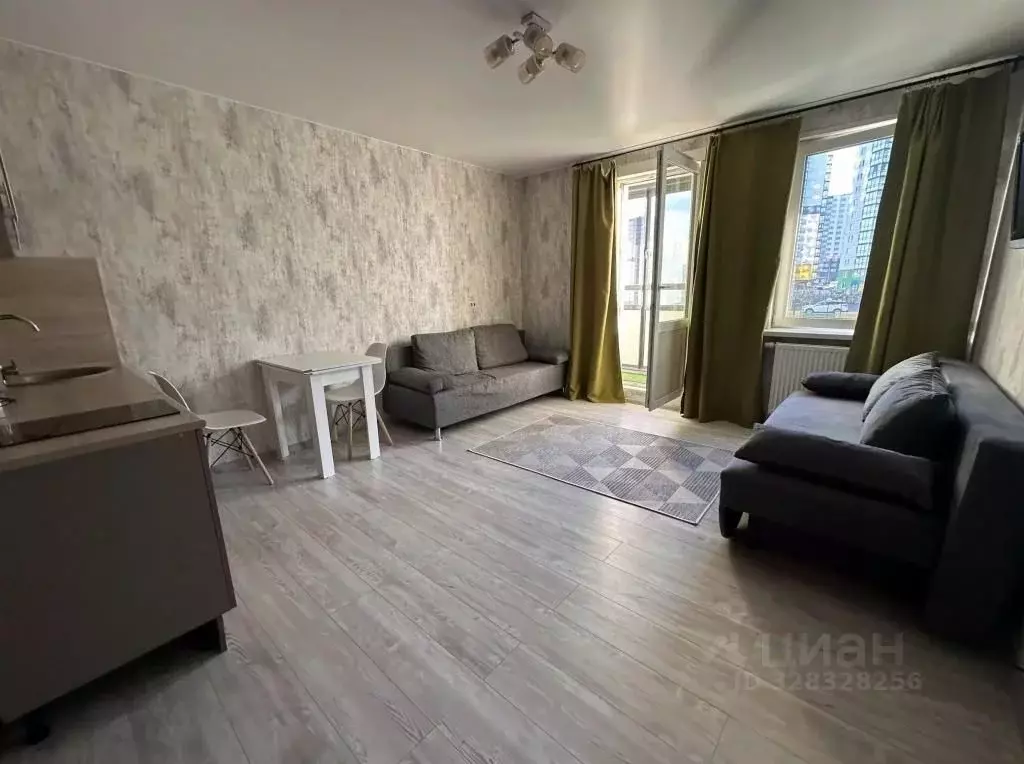 1-к кв. Ленинградская область, Ломоносовский район, Виллозское ... - Фото 2