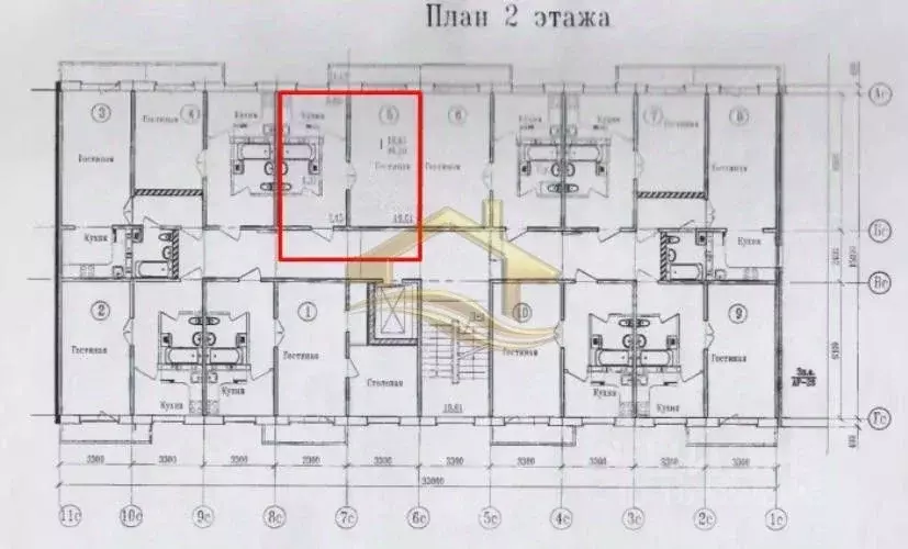 1-к кв. Краснодарский край, Туапсе ул. Пушкина, 45 (41.7 м) - Фото 0