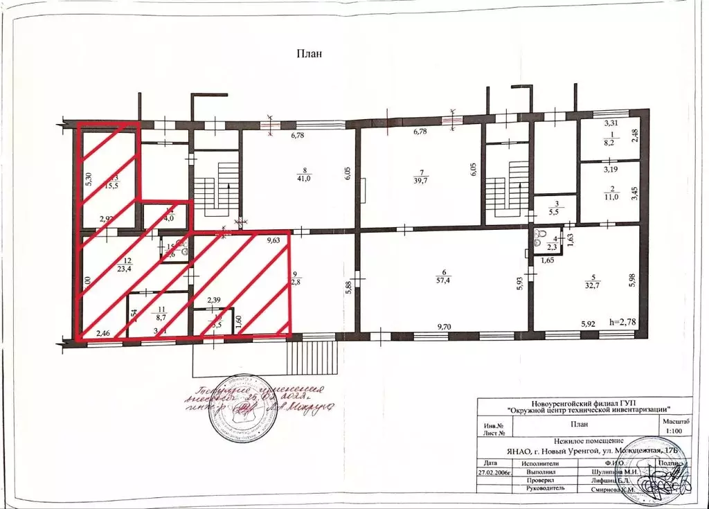 Помещение свободного назначения в Ямало-Ненецкий АО, Новый Уренгой ... - Фото 1
