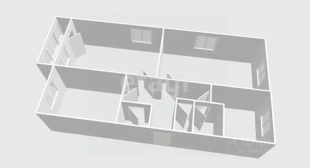 3-к кв. Сахалинская область, Южно-Сахалинск просп. Мира, 176 (61.0 м) - Фото 1