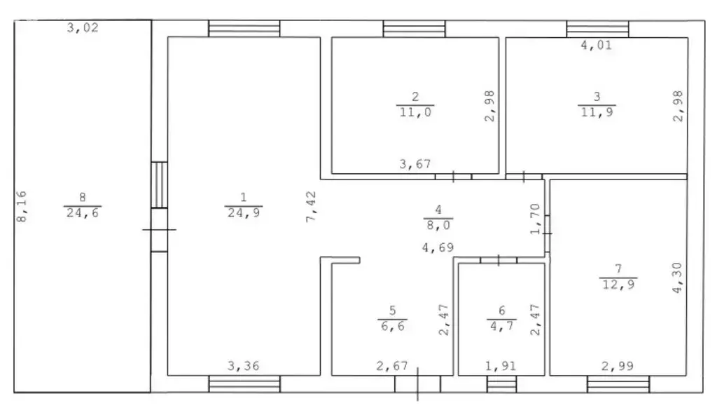 Дом в Симферопольский район, село Трудовое (110 м) - Фото 1