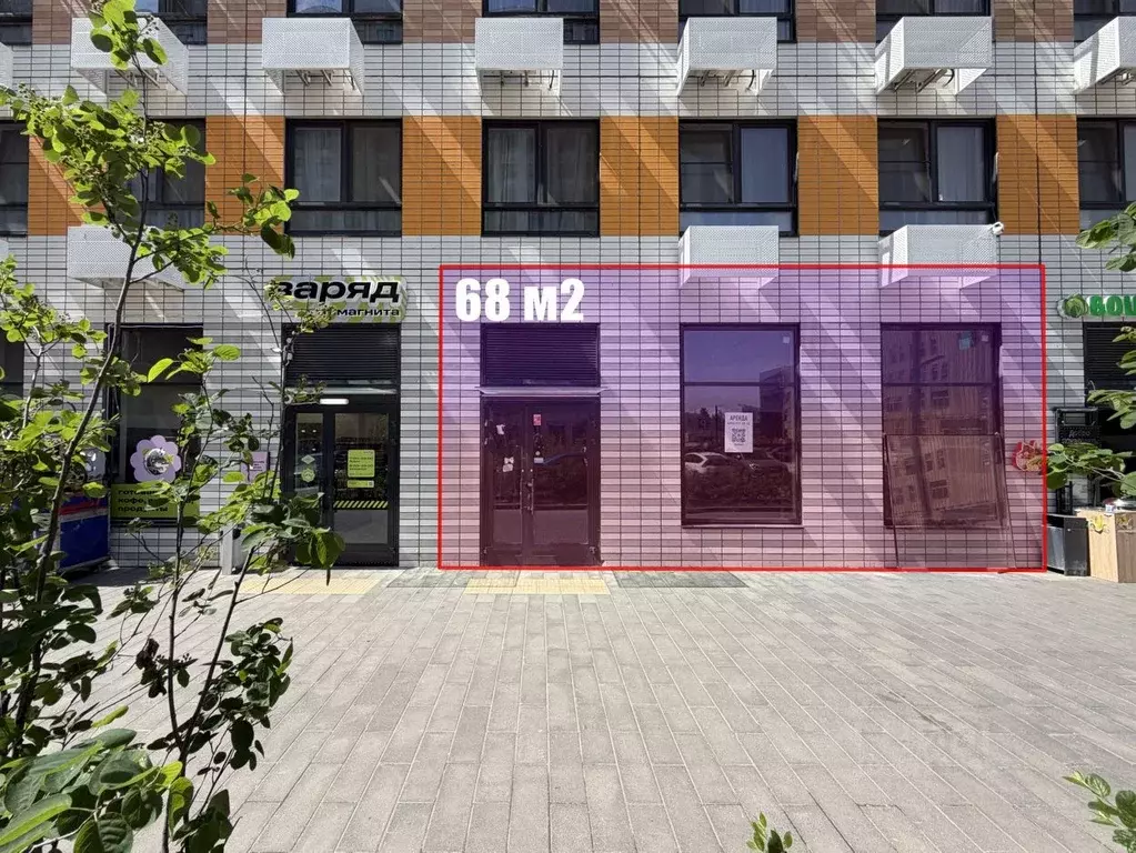 Помещение свободного назначения в Москва Люблинская ул., 72Ак2 (68 м) - Фото 2