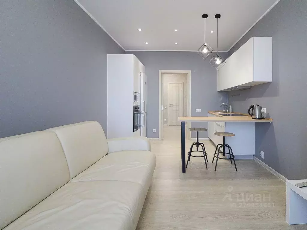 3-к кв. Татарстан, Казань ул. Зур Урам, 1Кк3 (65.0 м) - Фото 2