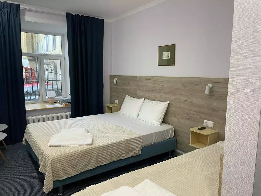 Комната Санкт-Петербург Греческий просп., 13 (16.0 м) - Фото 1