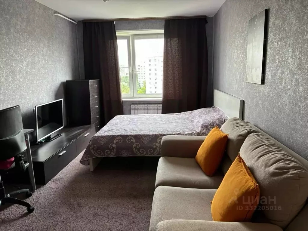 1-к кв. Москва Мурановская ул., 19Б (34.0 м) - Фото 1